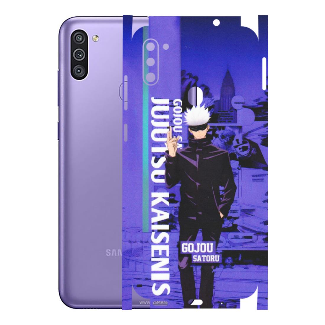 Samsung M/F/Note/Flip and C Phone Skins (All Models) - Jujutsu Kaisen Gojo - Matte Finish (M-05) Samsung Galaxy M11