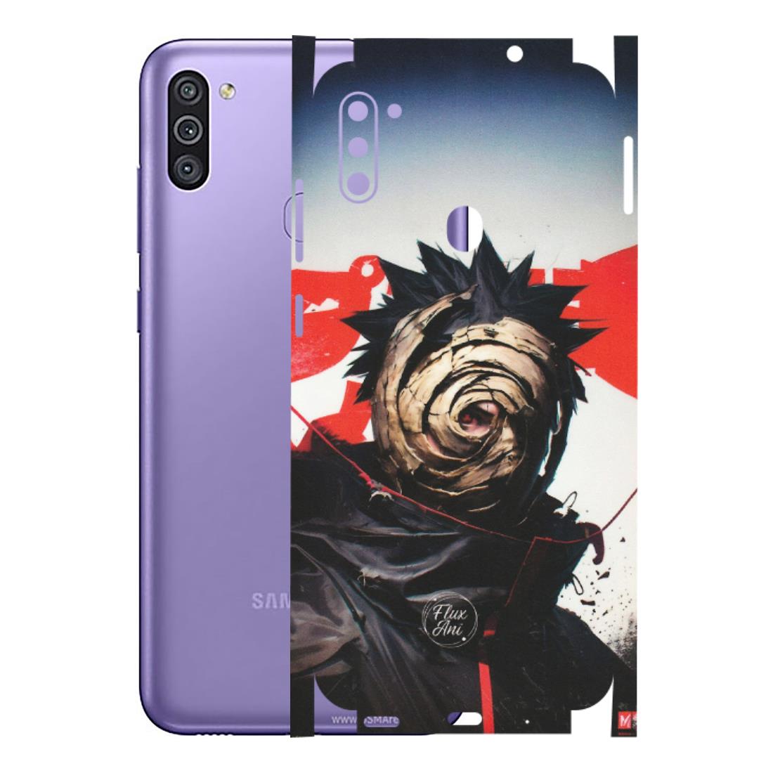 Samsung M/F/Note/Flip and C Phone Skins (All Models) - Obito Uchiha Cool Anime - Matte Finish (M-134) Samsung Galaxy M11