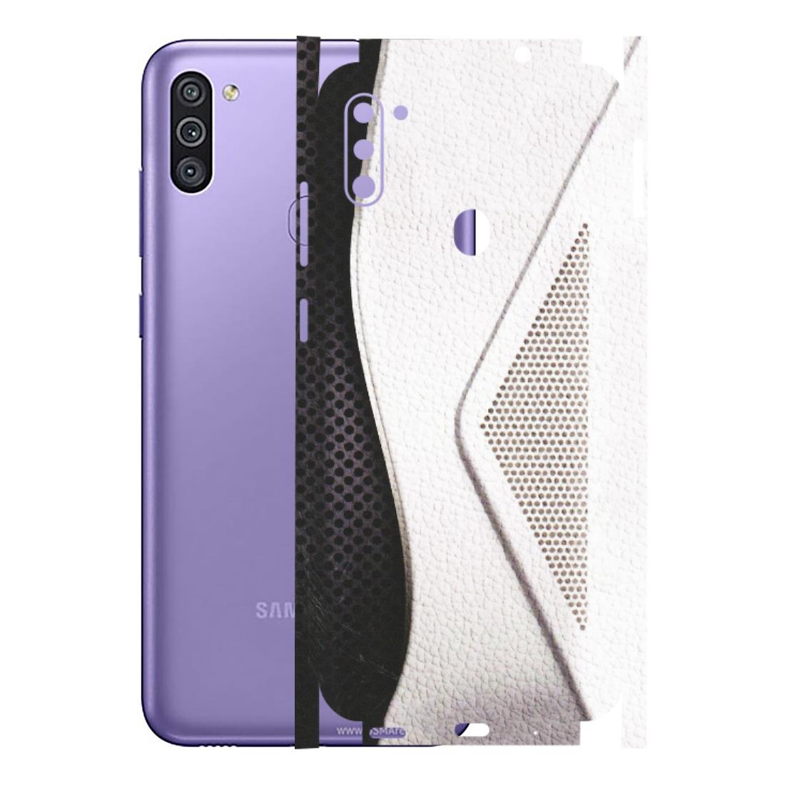 Samsung M/F/Note/Flip and C Phone Skins (All Models) - Black And White Iconic Convoy - Matte Finish (M-149) Samsung Galaxy M11