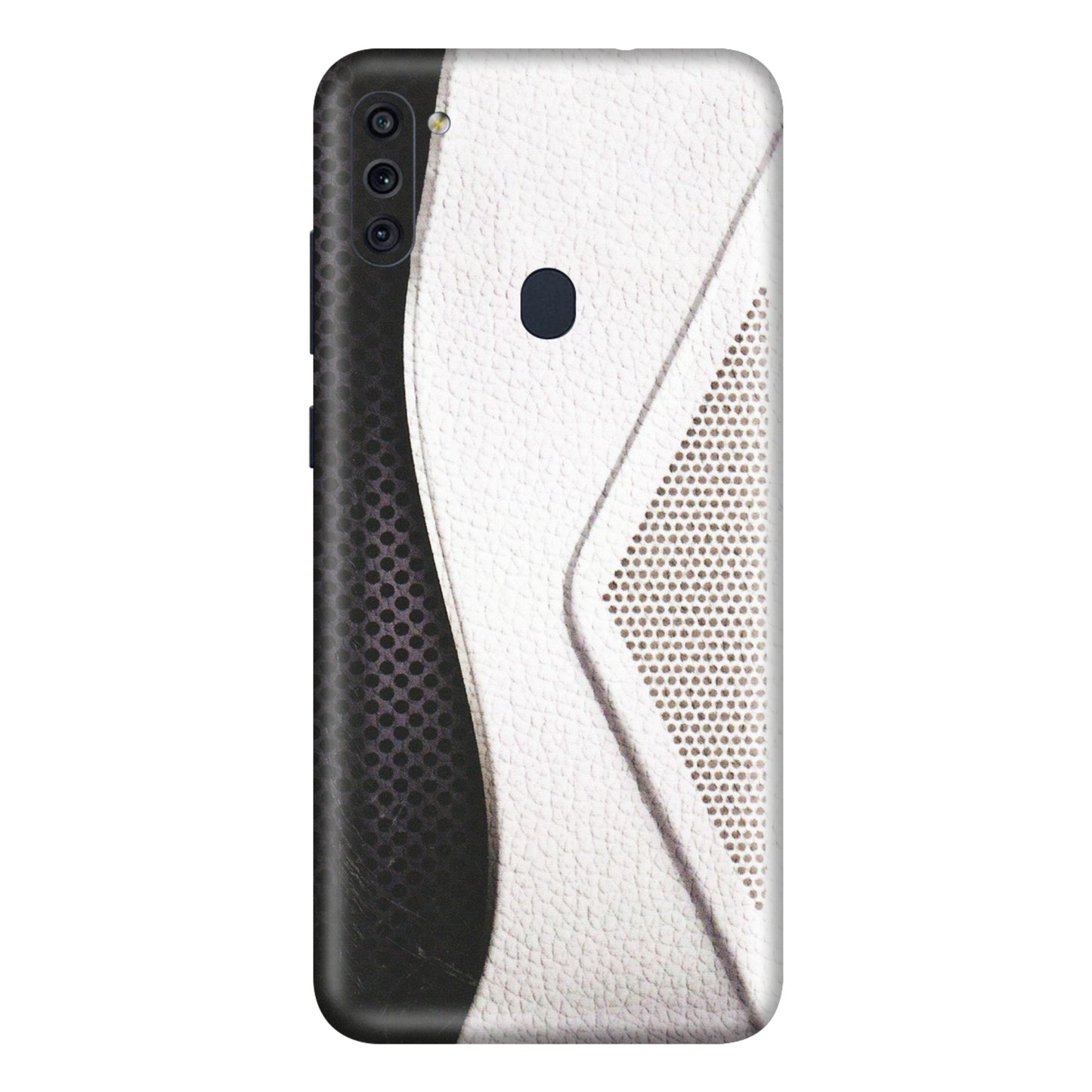 Samsung M/F/Note/Flip and C Phone Skins (All Models) - Black And White Iconic Convoy - Matte Finish (M-149) Samsung Galaxy M11