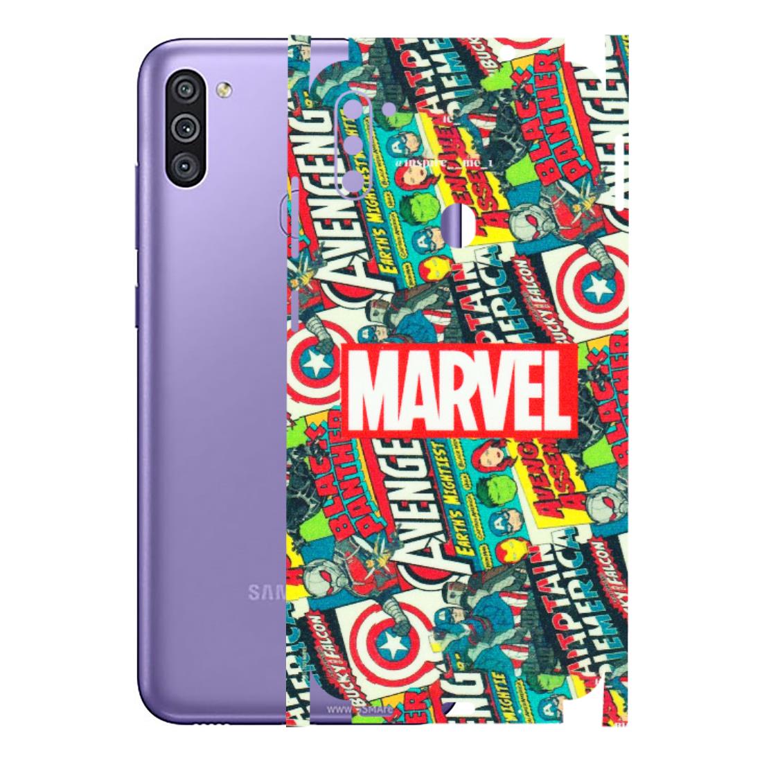 Samsung M/F/Note/Flip and C Phone Skins (All Models) - Marvel Comic Lover - Matte Finish (M-30) Samsung Galaxy M11