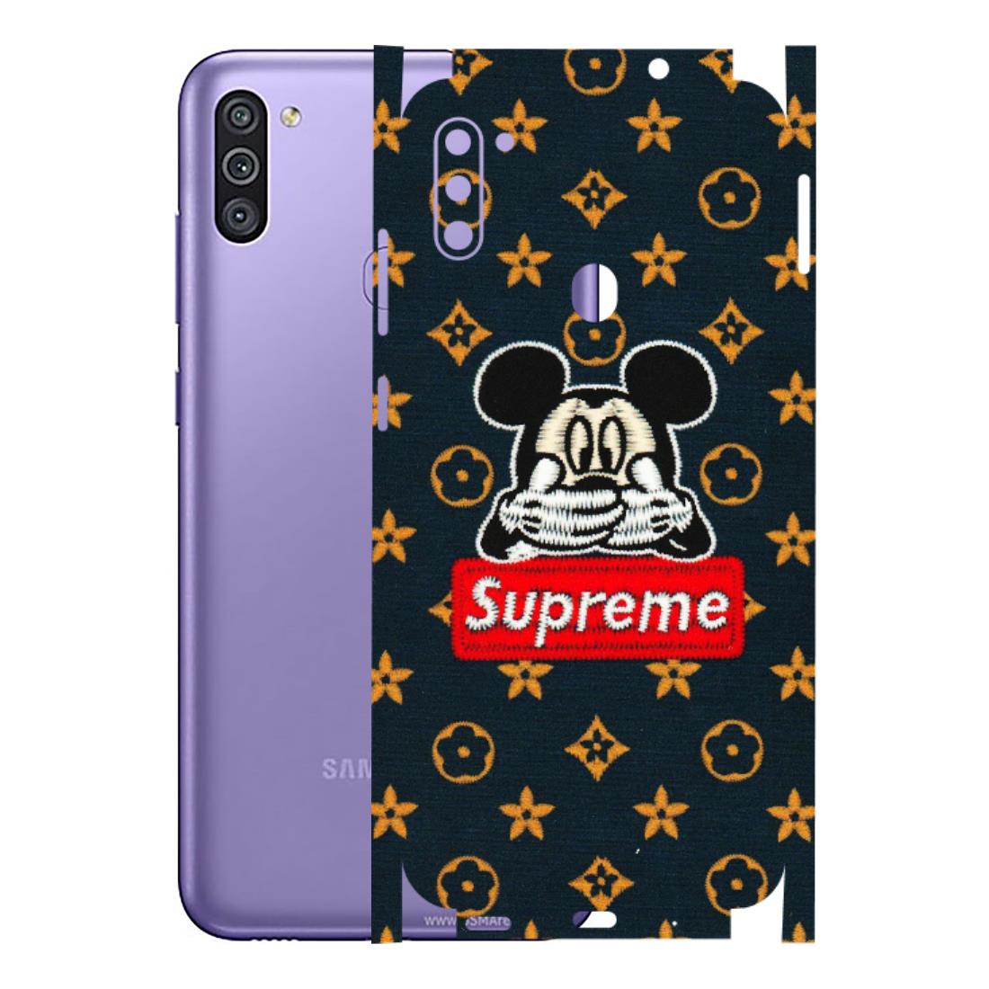 Samsung M/F/Note/Flip and C Phone Skins (All Models) - Mickey Supreme - Matte Finish (M-83) Samsung Galaxy M11