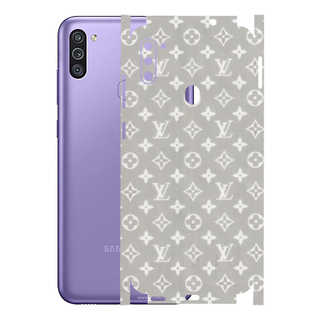 Samsung M/F/Note/Flip and C Phone Skins (All Models) - Luxury Brands Logo - Transparent Finish (T-07) Samsung Galaxy M11