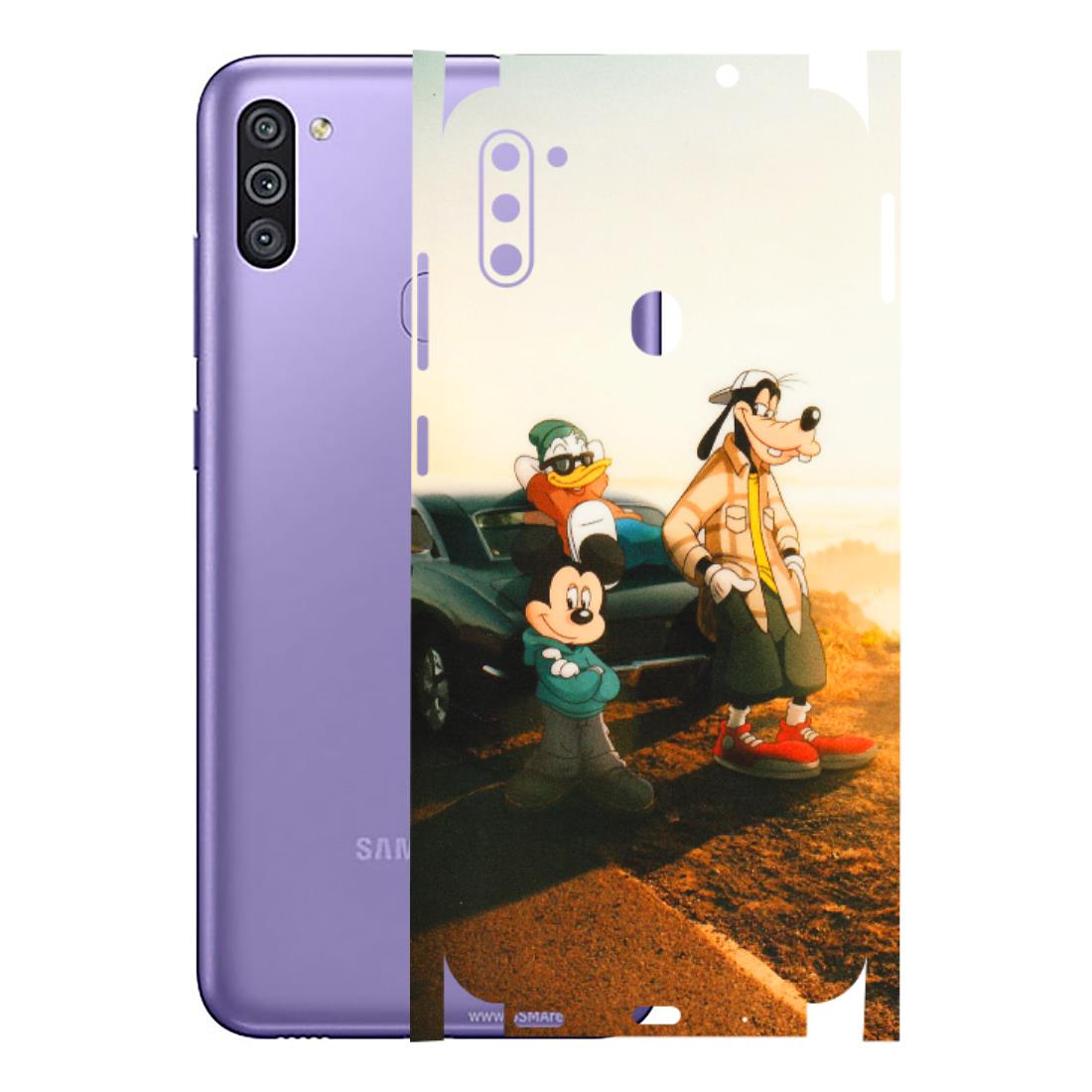 Samsung M/F/Note/Flip and C Phone Skins (All Models) - Hello Mr. Goofy - Transparent Finish (T-13) Samsung Galaxy M11
