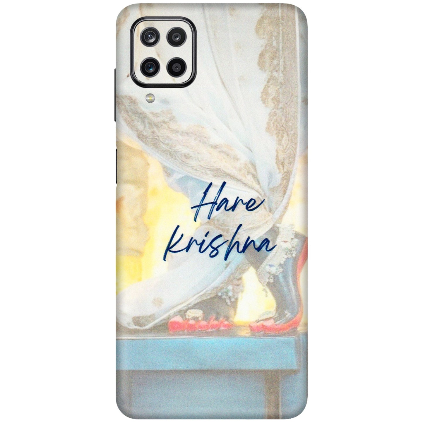 Samsung M/F/Note/Flip and C Phone Skins (All Models) - Hare Krishna - 3D Embossed Finish (L-03) Samsung Galaxy M12