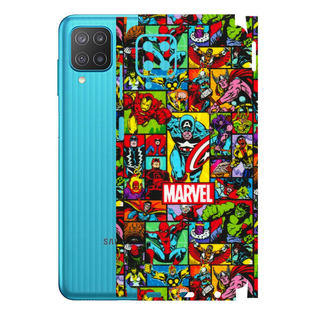 Samsung M/F/Note/Flip and C Phone Skins (All Models) - MARVELOUS Comic Characters - 3D Embossed Finish (L-129) Samsung Galaxy M12