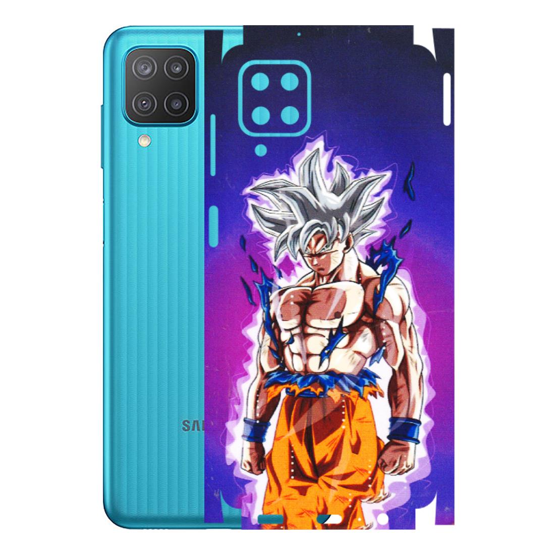 Samsung M/F/Note/Flip and C Phone Skins (All Models) - Goku Purple Anime - 3D Embossed Finish (L-147) Samsung Galaxy M12