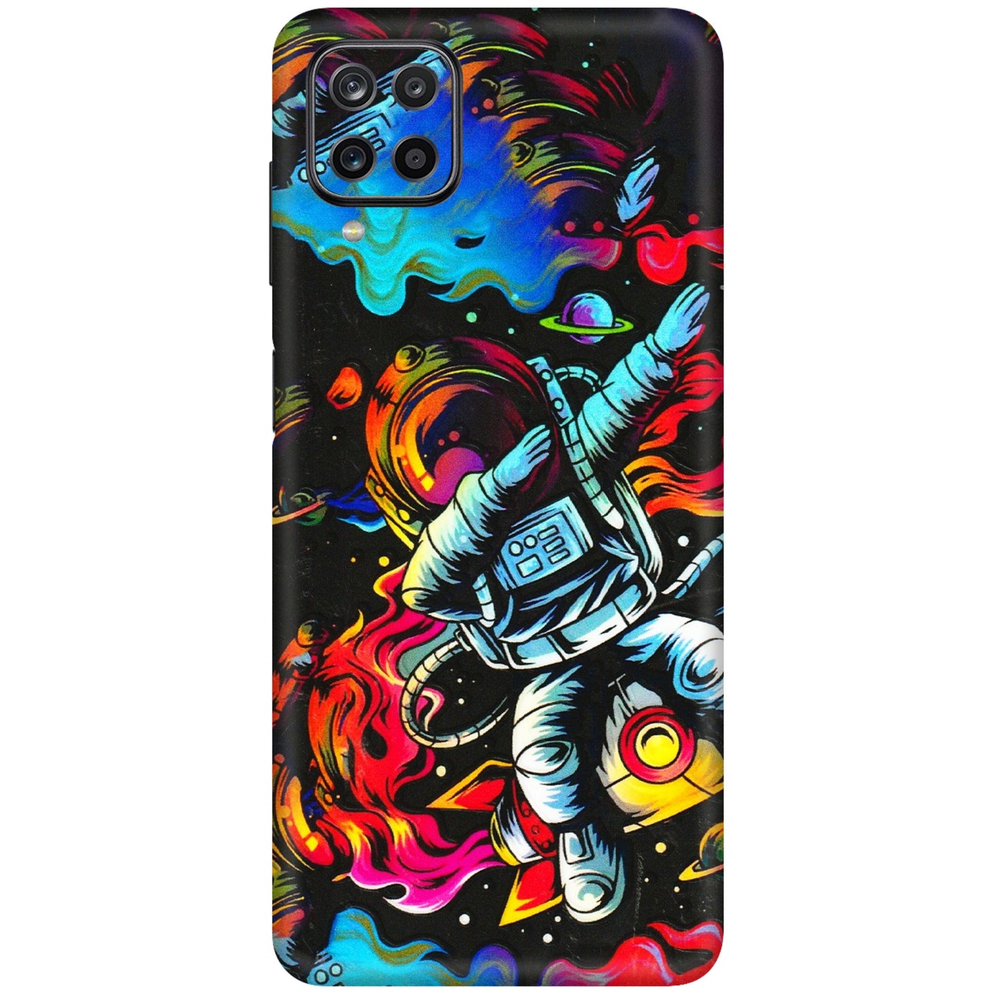 Samsung M/F/Note/Flip and C Phone Skins (All Models) - Astronaut Dope - 3D Embossed Finish (L-191) Samsung Galaxy M12