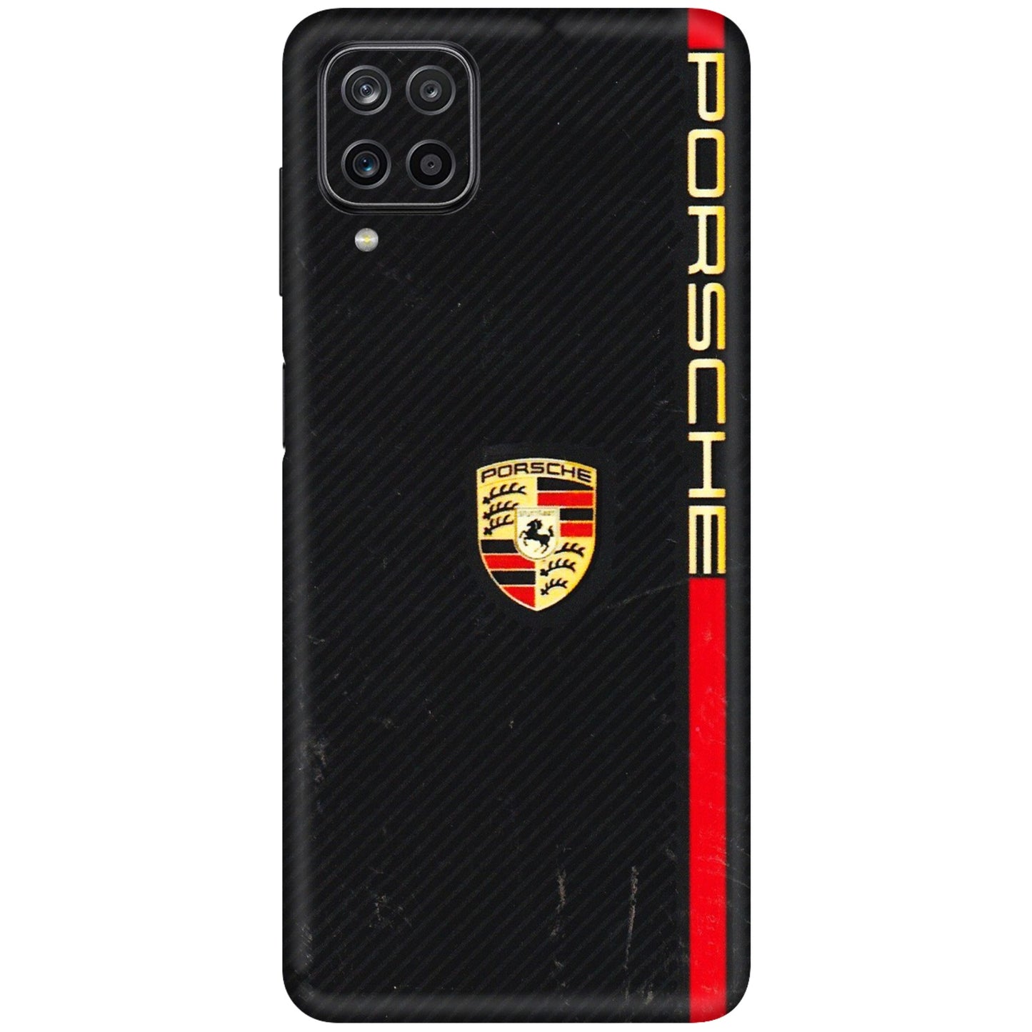 Samsung M/F/Note/Flip and C Phone Skins (All Models) - Premium Porsche - 3D Embossed Finish (L-225) Samsung Galaxy M12