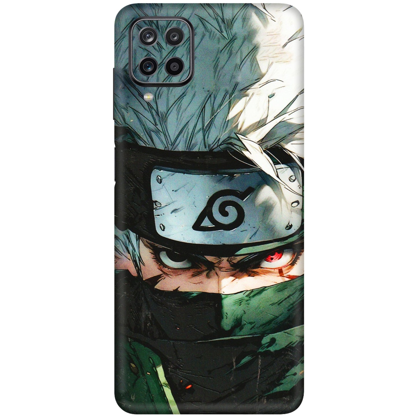 Samsung M/F/Note/Flip and C Phone Skins (All Models) - Kakashi Red Eye Focus - 3D Embossed Finish (L-227) Samsung Galaxy M12
