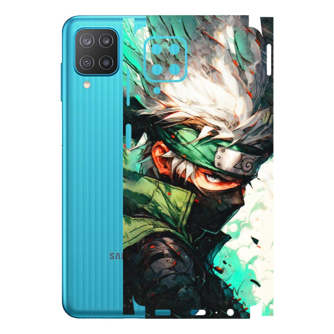 Samsung M/F/Note/Flip and C Phone Skins (All Models) - Kakashi Side Profile - 3D Embossed Finish (L-249) Samsung Galaxy M12