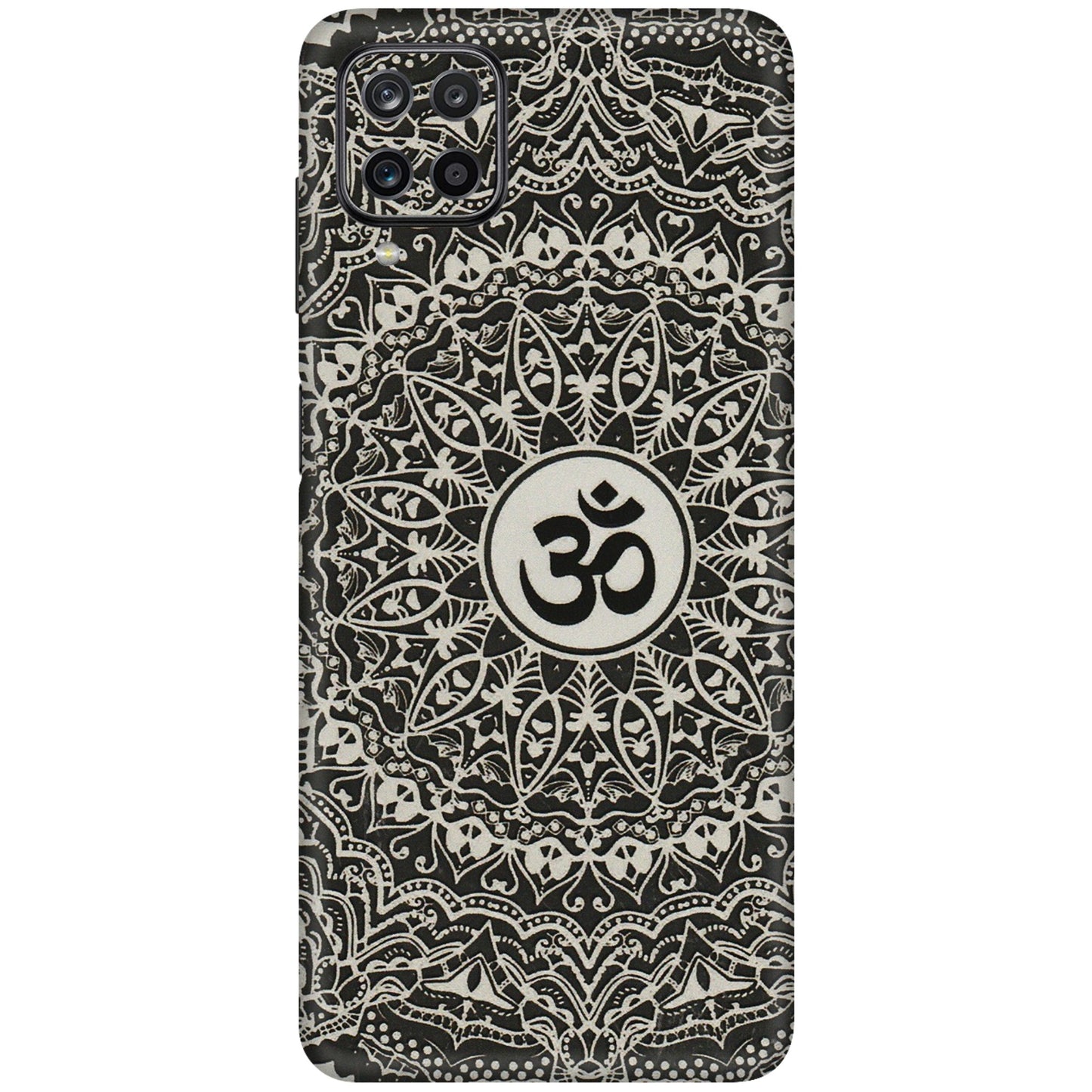 Samsung M/F/Note/Flip and C Phone Skins (All Models) - Aum Elegant Mandala - 3D Embossed Finish (L-62) Samsung Galaxy M12