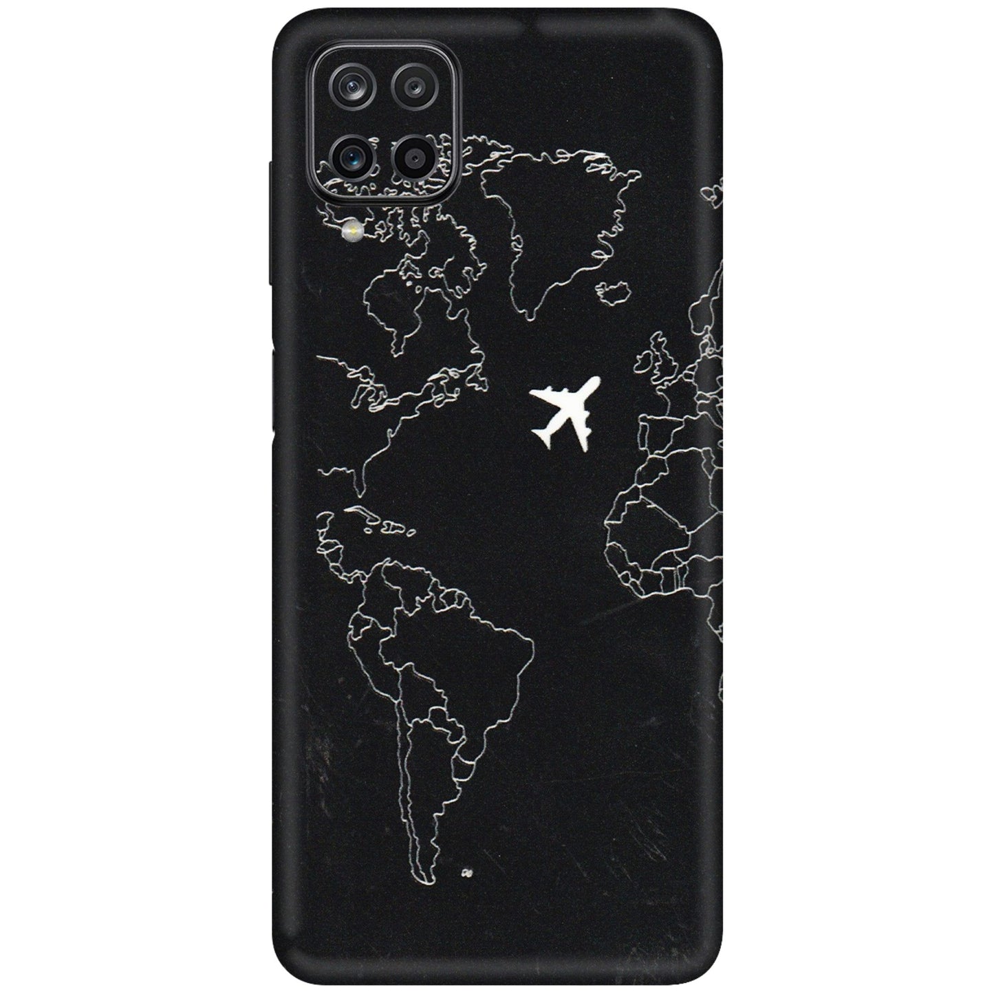 Samsung M/F/Note/Flip and C Phone Skins (All Models) - Never Ending Travel - 3D Embossed Finish (L-79) Samsung Galaxy M12