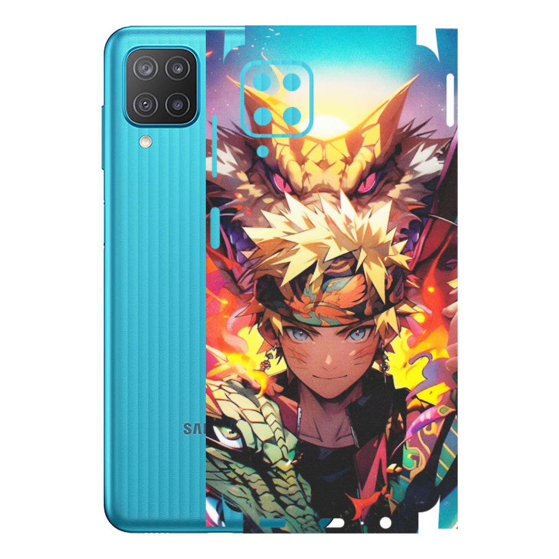 Samsung M/F/Note/Flip and C Phone Skins (All Models) - Angry Naruto Anime - Matte Finish (M-148) Samsung Galaxy M12