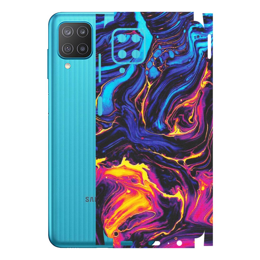 Samsung M/F/Note/Flip and C Phone Skins (All Models) - Abstract Paint Classy - Matte Finish (M-15) Samsung Galaxy M12
