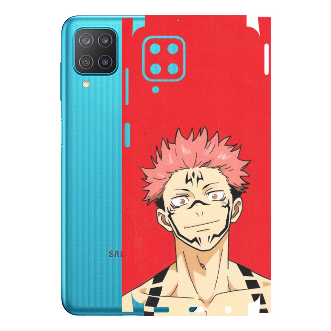 Samsung M/F/Note/Flip and C Phone Skins (All Models) - Ryomen Sukuna Fun Anime - Matte Finish (M-153) Samsung Galaxy M12