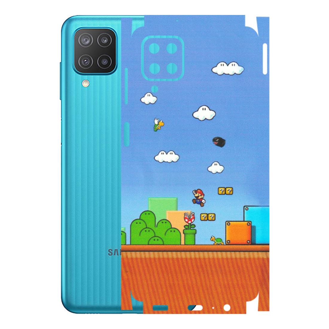 Samsung M/F/Note/Flip and C Phone Skins (All Models) - Mario Game Scene - Matte Finish (M-24) Samsung Galaxy M12