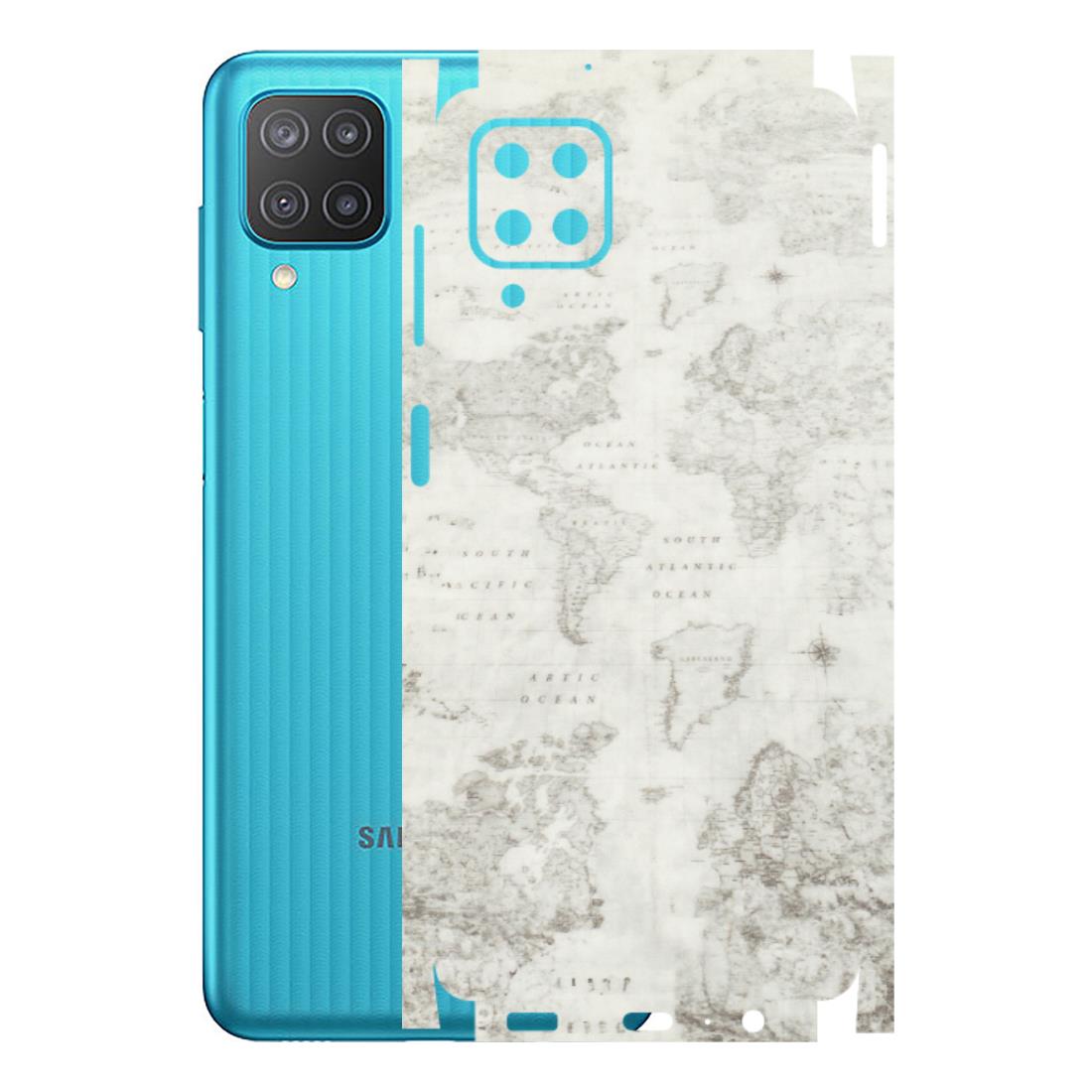 Samsung M/F/Note/Flip and C Phone Skins (All Models) - World Travel Map - Transparent Finish (T-04) Samsung Galaxy M12