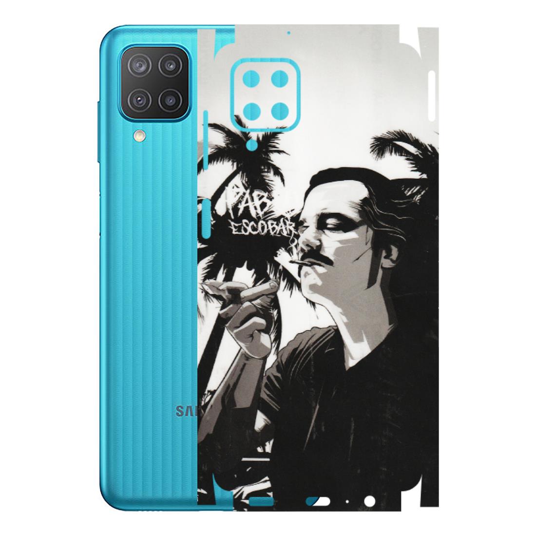 Samsung M/F/Note/Flip and C Phone Skins (All Models) - Pab Escobar - Transparent Finish (T-05) Samsung Galaxy M12
