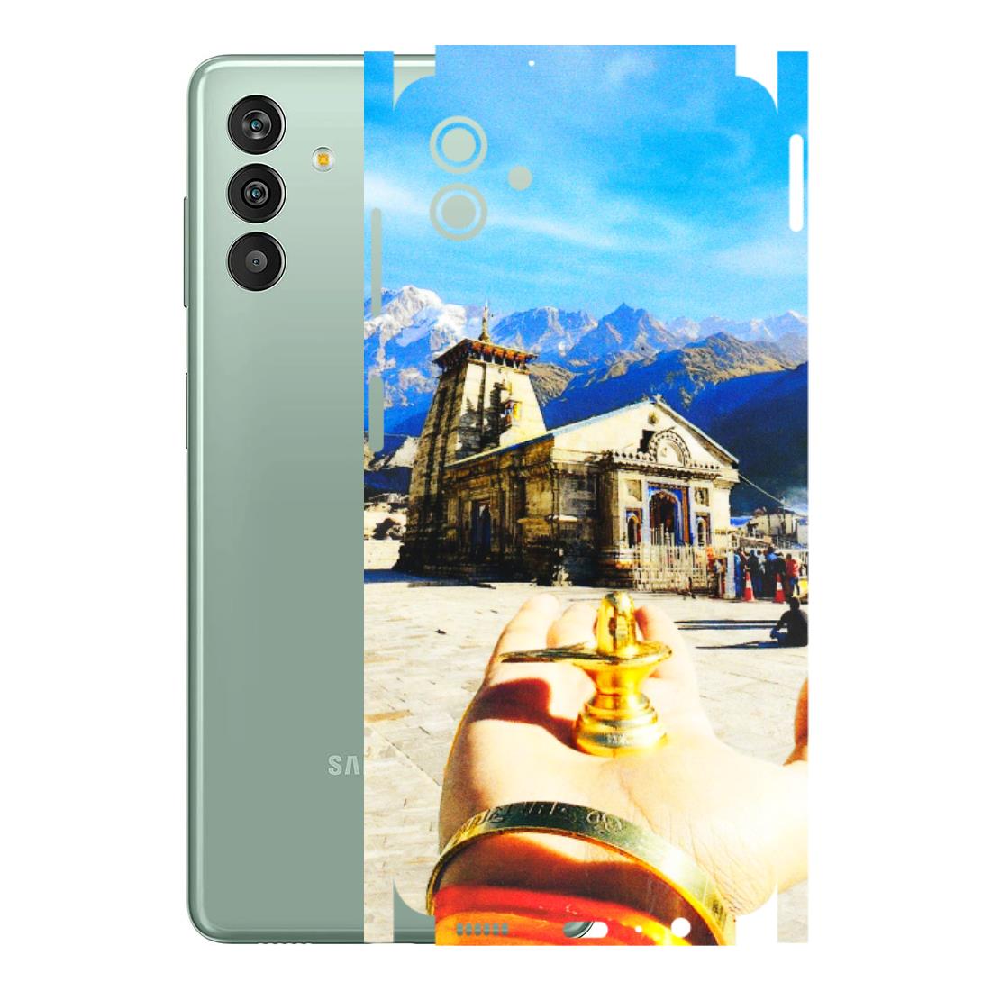 Samsung M/F/Note/Flip and C Phone Skins (All Models) - Beauty of Kedarnath - 3D Embossed Finish (L-108) Samsung Galaxy M13 (5G)