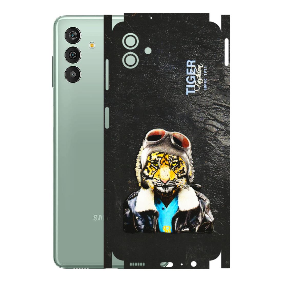 Samsung M/F/Note/Flip and C Phone Skins (All Models) - Rider Tiger - 3D Embossed Finish (L-113) Samsung Galaxy M13 (5G)