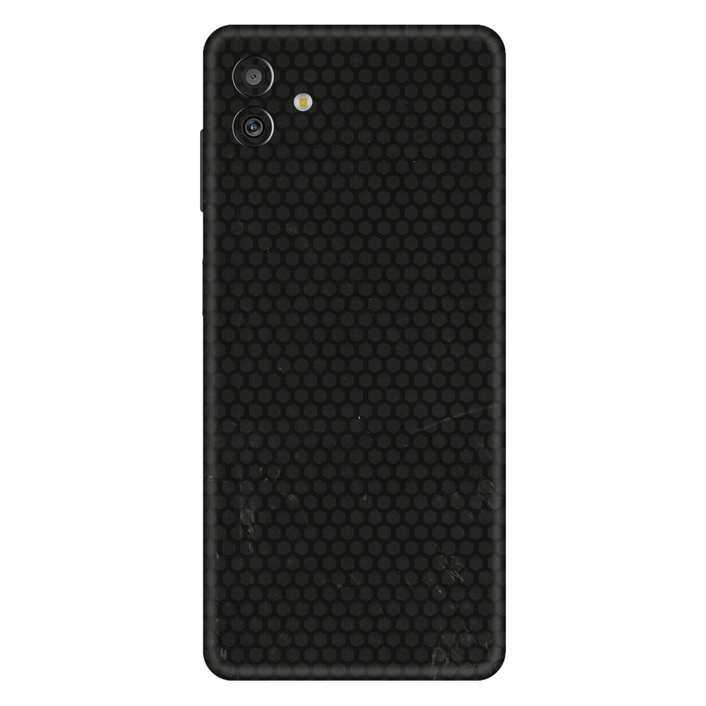 Samsung M/F/Note/Flip and C Phone Skins (All Models) - Black honeycomb - 3D Embossed Finish (L-114) Samsung Galaxy M13 (5G)