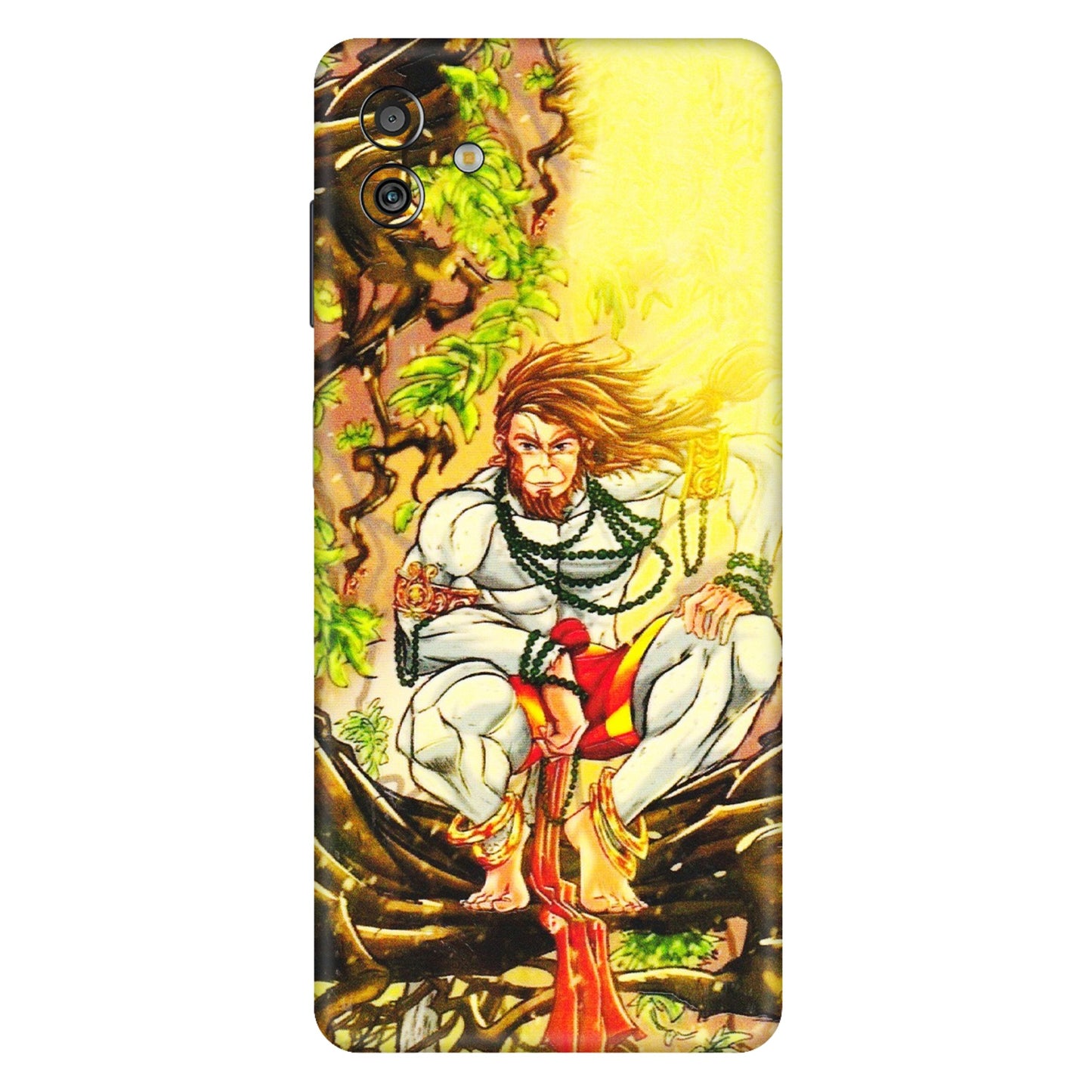 Samsung M/F/Note/Flip and C Phone Skins (All Models) - Lord Hanuman - 3D Embossed Finish (L-152) Samsung Galaxy M13 (5G)