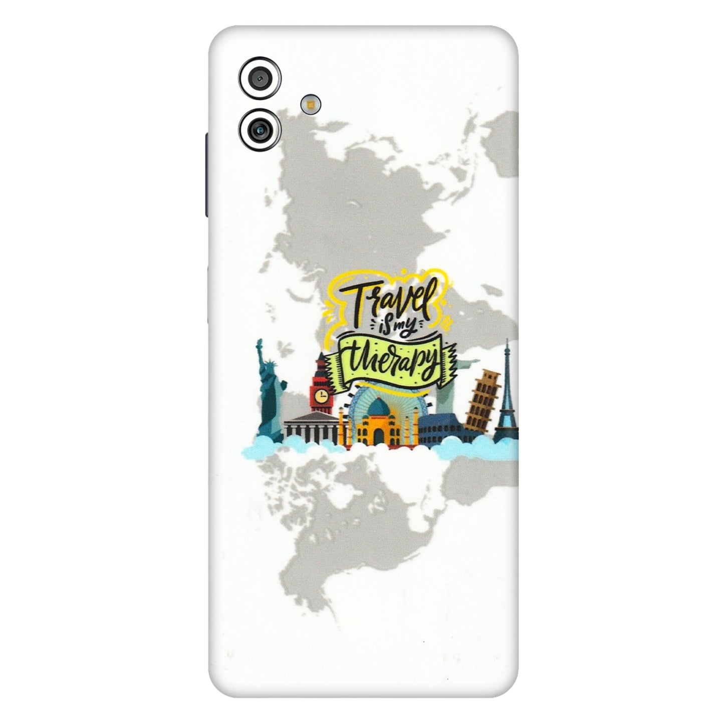 Samsung M/F/Note/Flip and C Phone Skins (All Models) - Travel Therapy - 3D Embossed Finish (L-199) Samsung Galaxy M13 (5G)