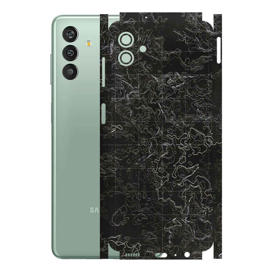 Samsung M/F/Note/Flip and C Phone Skins (All Models) - Black map Texture - 3D Embossed Finish (L-201) Samsung Galaxy M13 (5G)