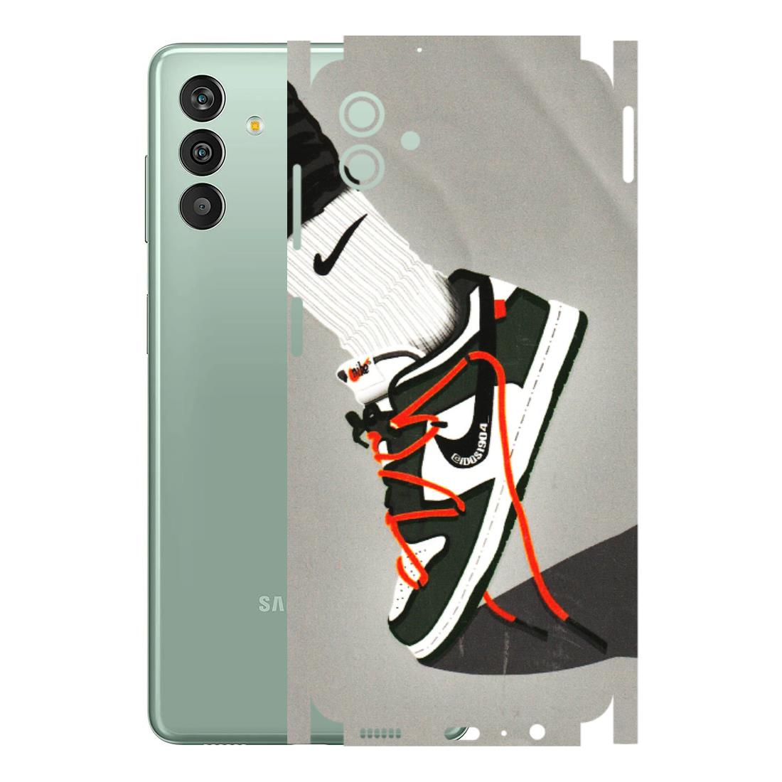 Samsung M/F/Note/Flip and C Phone Skins (All Models) - New Grey Sneaker - 3D Embossed Finish (L-261) Samsung Galaxy M13 (5G)
