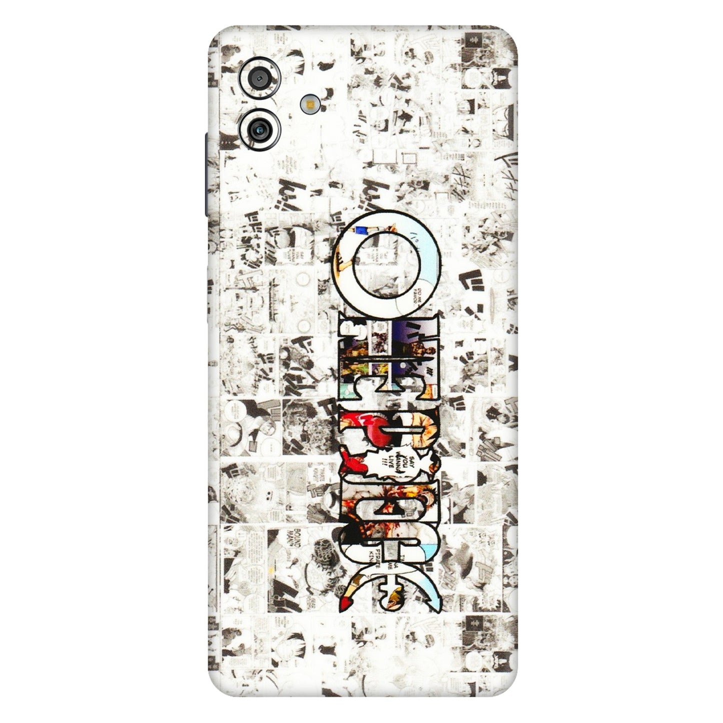 Samsung M/F/Note/Flip and C Phone Skins (All Models) - One Piece Manga - 3D Embossed Finish (L-26) Samsung Galaxy M13 (5G)