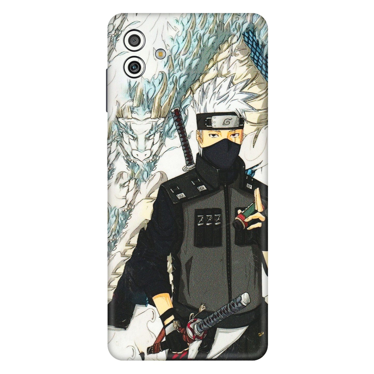 Samsung M/F/Note/Flip and C Phone Skins (All Models) - Kakashi Hatake Naruto Anime - 3D Embossed Finish (L-46) Samsung Galaxy M13 (5G)