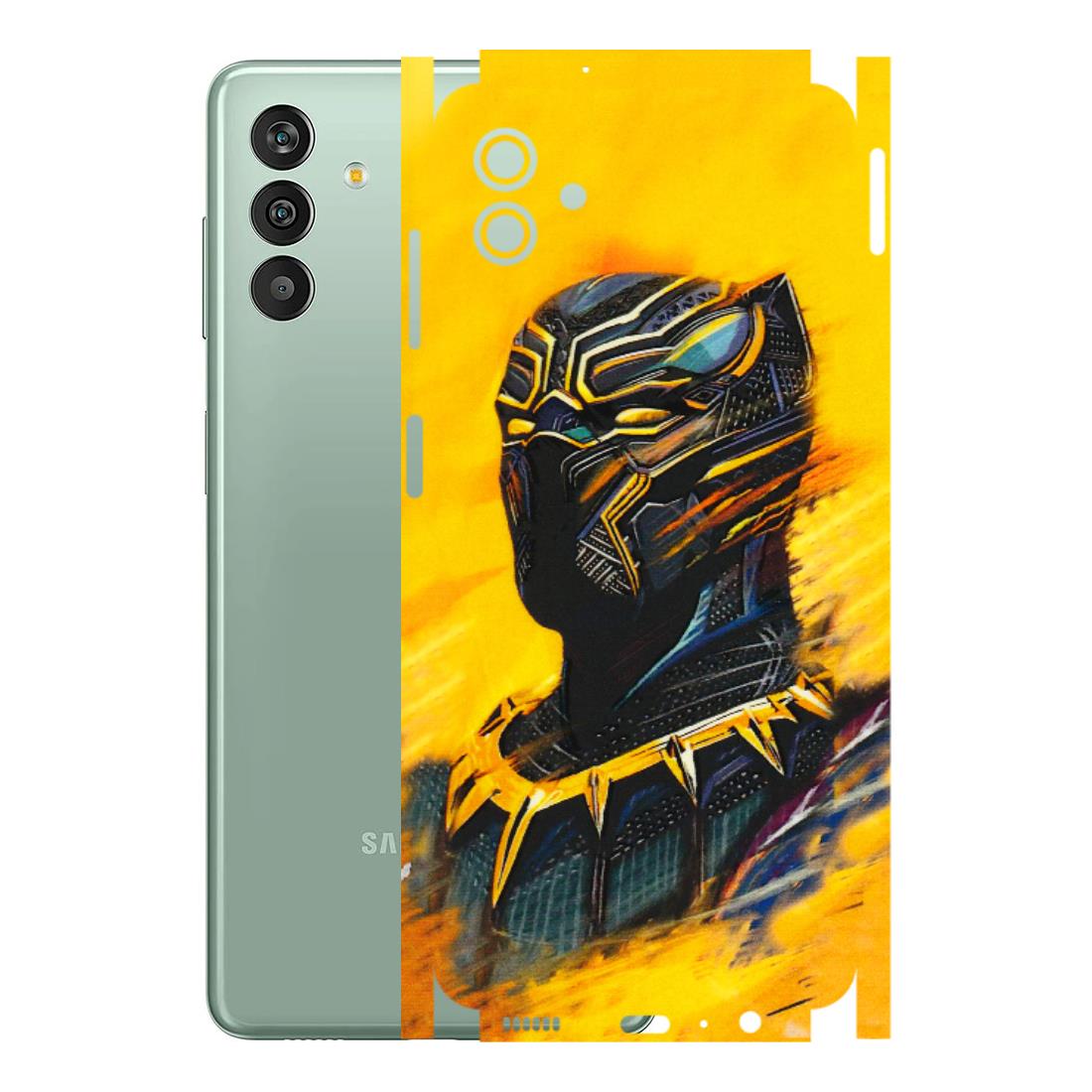 Samsung M/F/Note/Flip and C Phone Skins (All Models) - Yellow Panther - 3D Embossed Finish (L-54) Samsung Galaxy M13 (5G)
