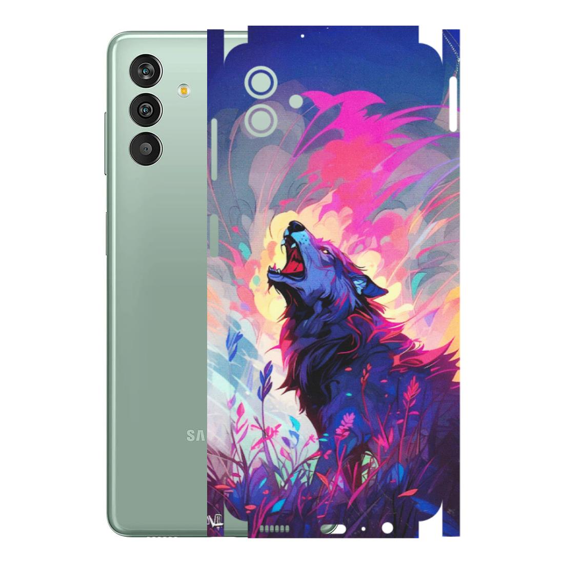 Samsung M/F/Note/Flip and C Phone Skins (All Models) - New Wild Wolf Abstract - Matte Finish (M-125) Samsung Galaxy M13 (5G)
