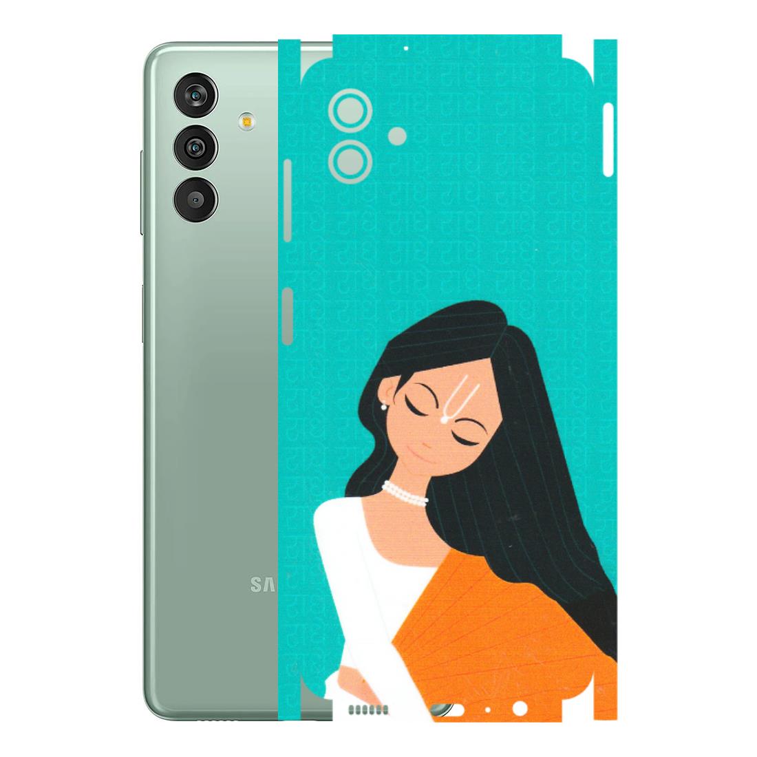 Samsung M/F/Note/Flip and C Phone Skins (All Models) - Radhe Radhe With Hindu Symbol - Matte Finish (M-164) Samsung Galaxy M13 (5G)