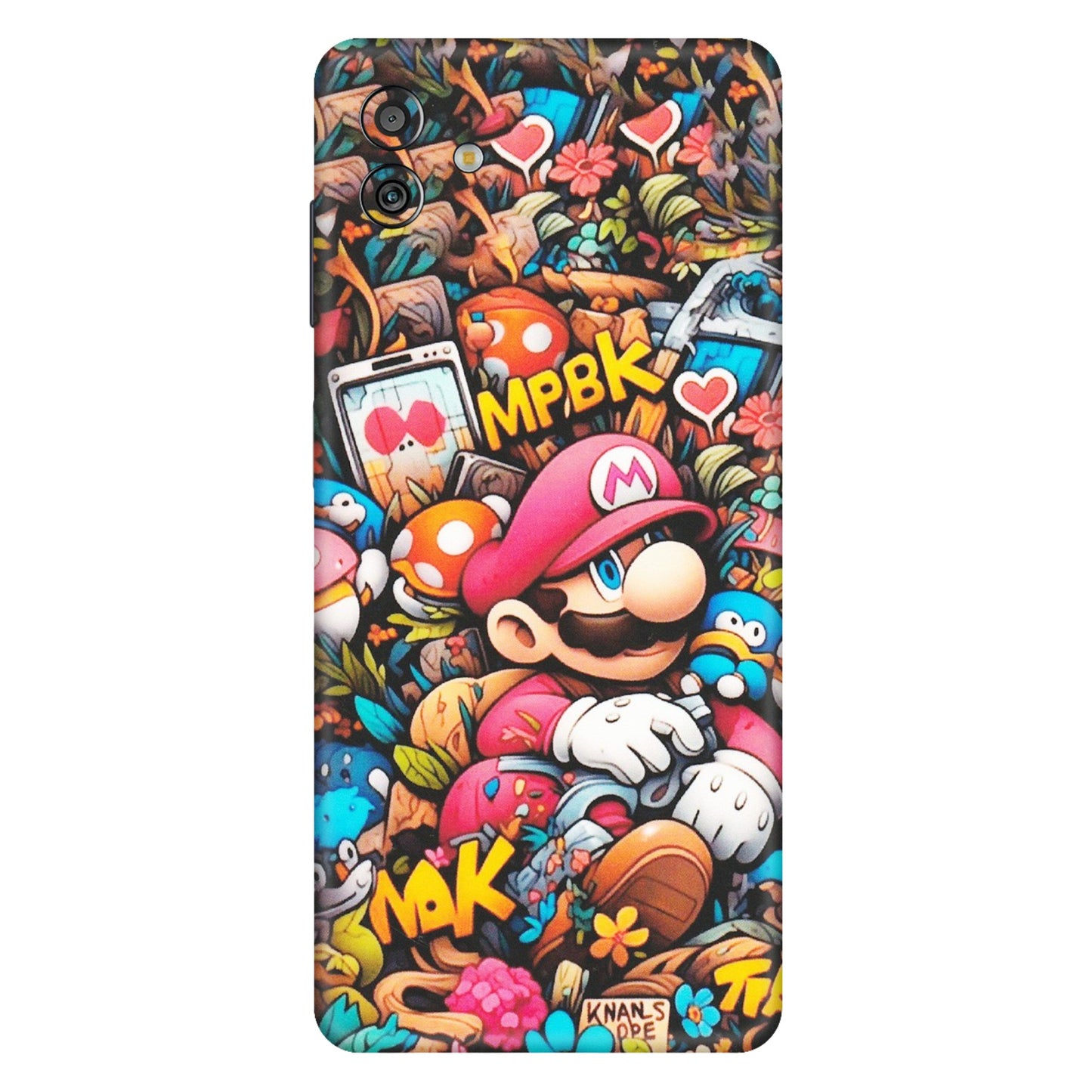 Samsung M/F/Note/Flip and C Phone Skins (All Models) - Super Mario Bros Artistic - Matte Finish (M-173) Samsung Galaxy M13 (5G)
