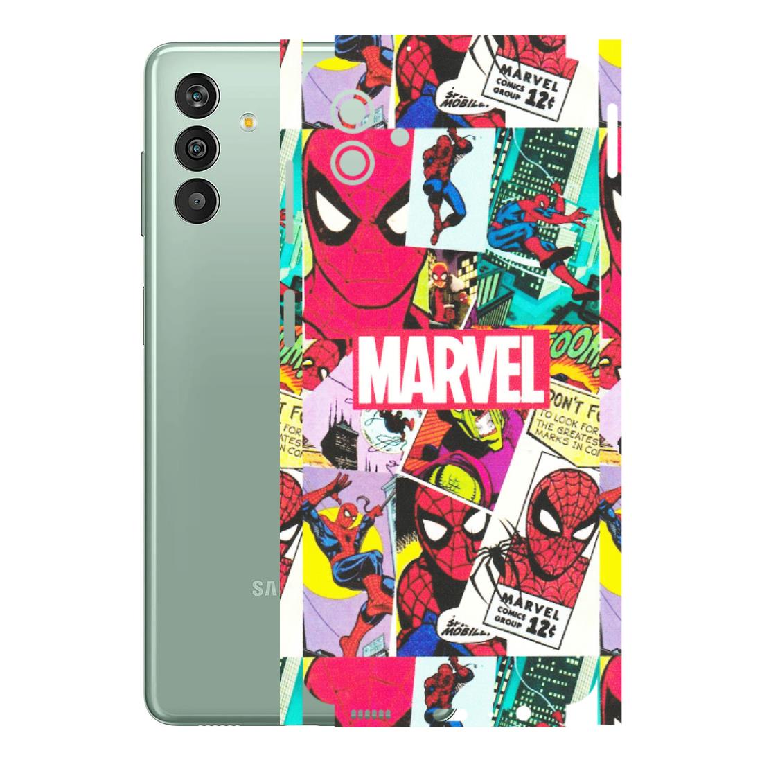 Samsung M/F/Note/Flip and C Phone Skins (All Models) - Marvel Comic Spiderman Grafitti - Matte Finish (M-72) Samsung Galaxy M13 (5G)