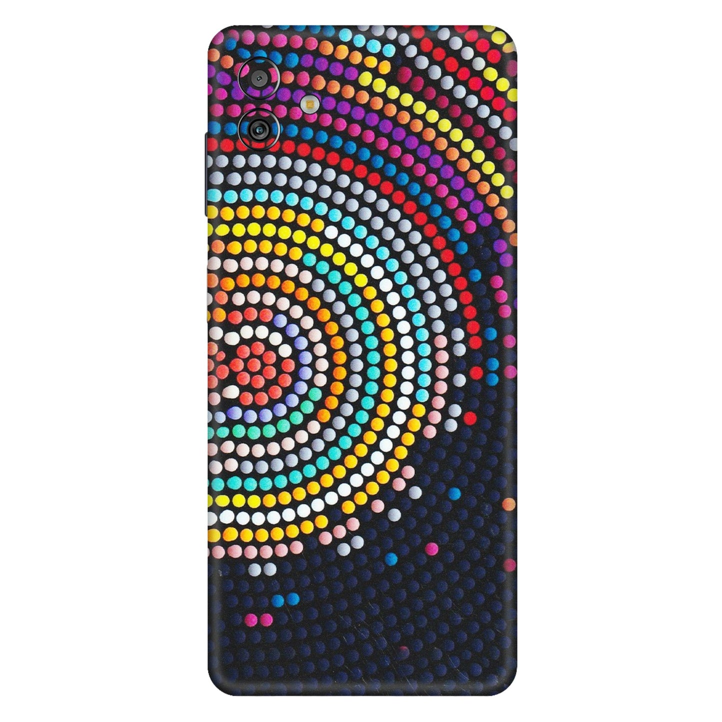 Samsung M/F/Note/Flip and C Phone Skins (All Models) - Rainbow Dot Mandala - Matte Finish (M-97) Samsung Galaxy M13 (5G)