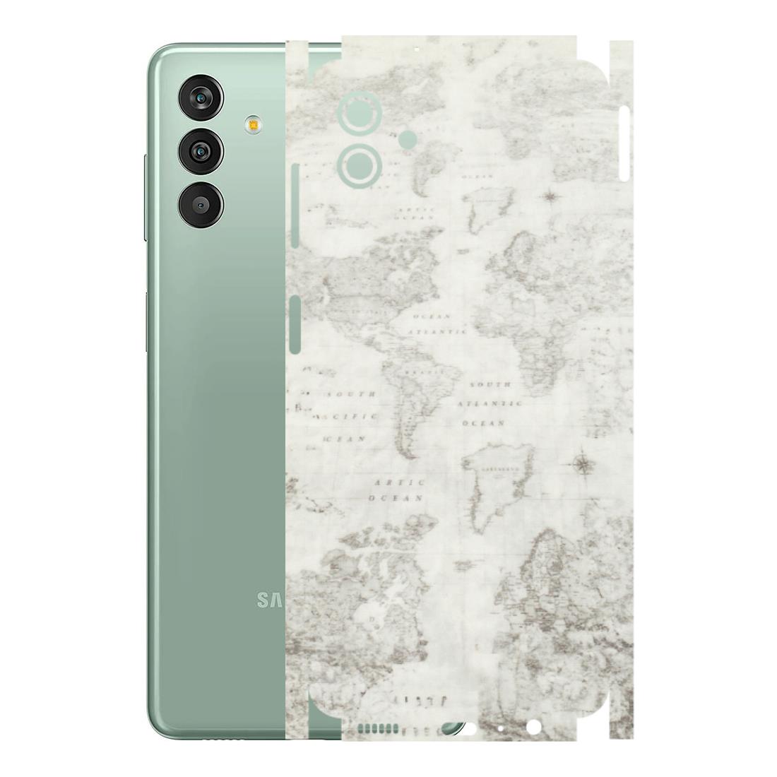 Samsung M/F/Note/Flip and C Phone Skins (All Models) - World Travel Map - Transparent Finish (T-04) Samsung Galaxy M13 (5G)