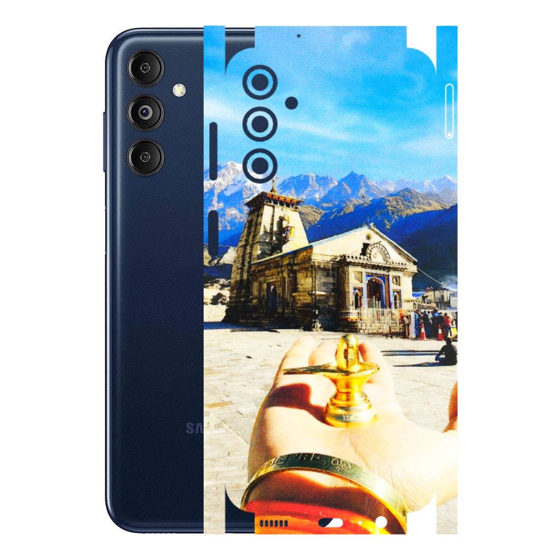 Samsung M/F/Note/Flip and C Phone Skins (All Models) - Beauty of Kedarnath - 3D Embossed Finish (L-108) Samsung Galaxy M14 (5G)