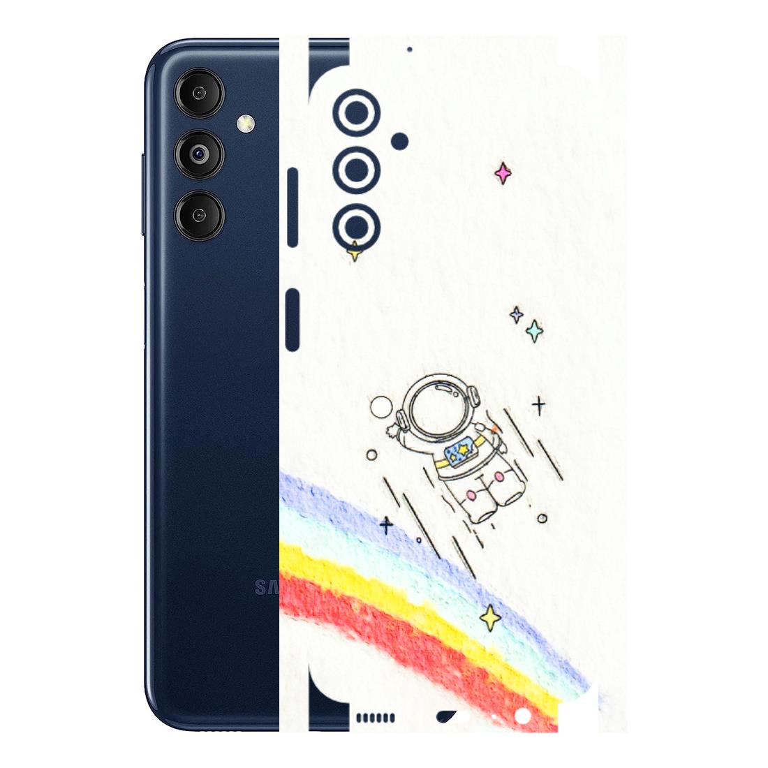 Samsung M/F/Note/Flip and C Phone Skins (All Models) - Milkyway Astronaut - 3D Embossed Finish (L-110) Samsung Galaxy M14 (5G)