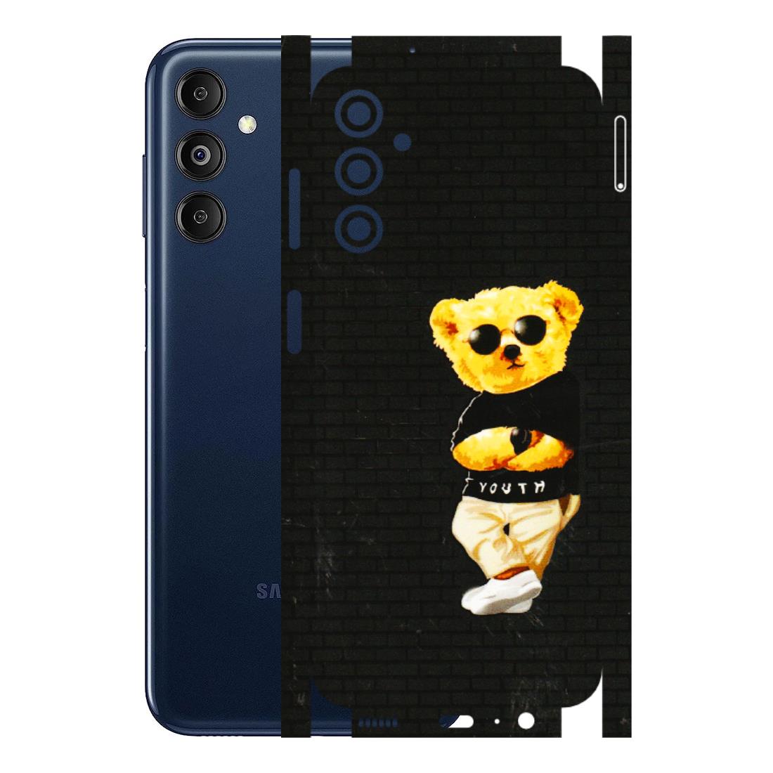 Samsung M/F/Note/Flip and C Phone Skins (All Models) - Classy Teddy Bear - 3D Embossed Finish (L-116) Samsung Galaxy M14 (5G)
