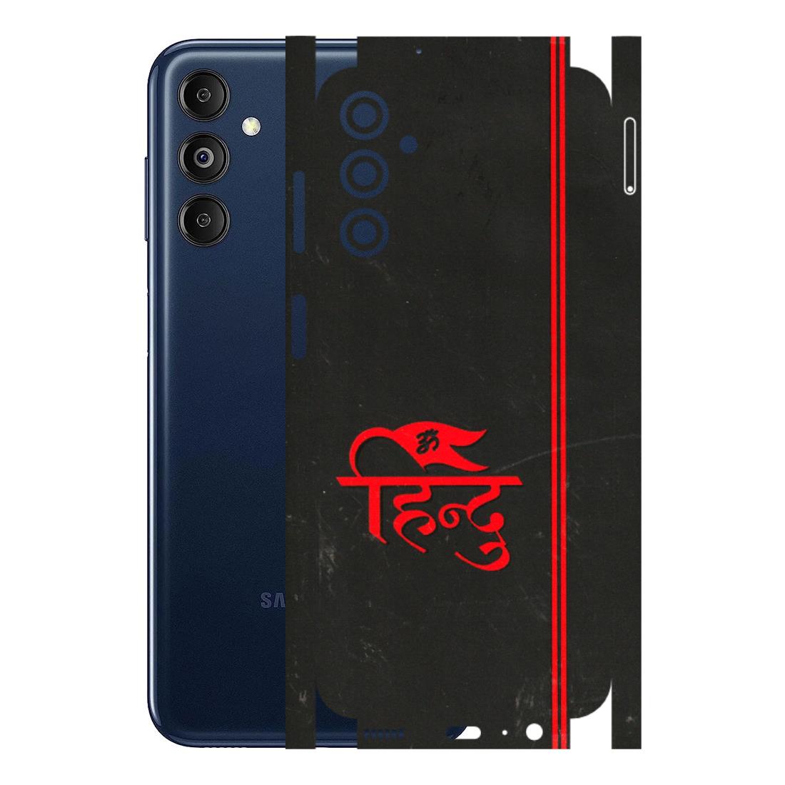 Samsung M/F/Note/Flip and C Phone Skins (All Models) - Hindu Black - 3D Embossed Finish (L-153) Samsung Galaxy M14 (5G)