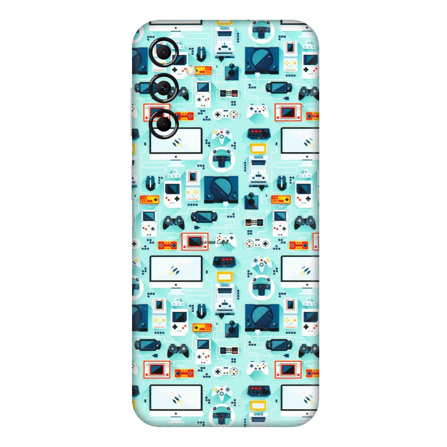 Samsung M/F/Note/Flip and C Phone Skins (All Models) - Gadgets Doodle - 3D Embossed Finish (L-184) Samsung Galaxy M14 (5G)
