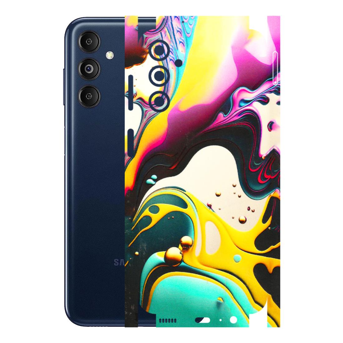 Samsung M/F/Note/Flip and C Phone Skins (All Models) - Multicolor Abstract pattern - 3D Embossed Finish (L-254) Samsung Galaxy M14 (5G)