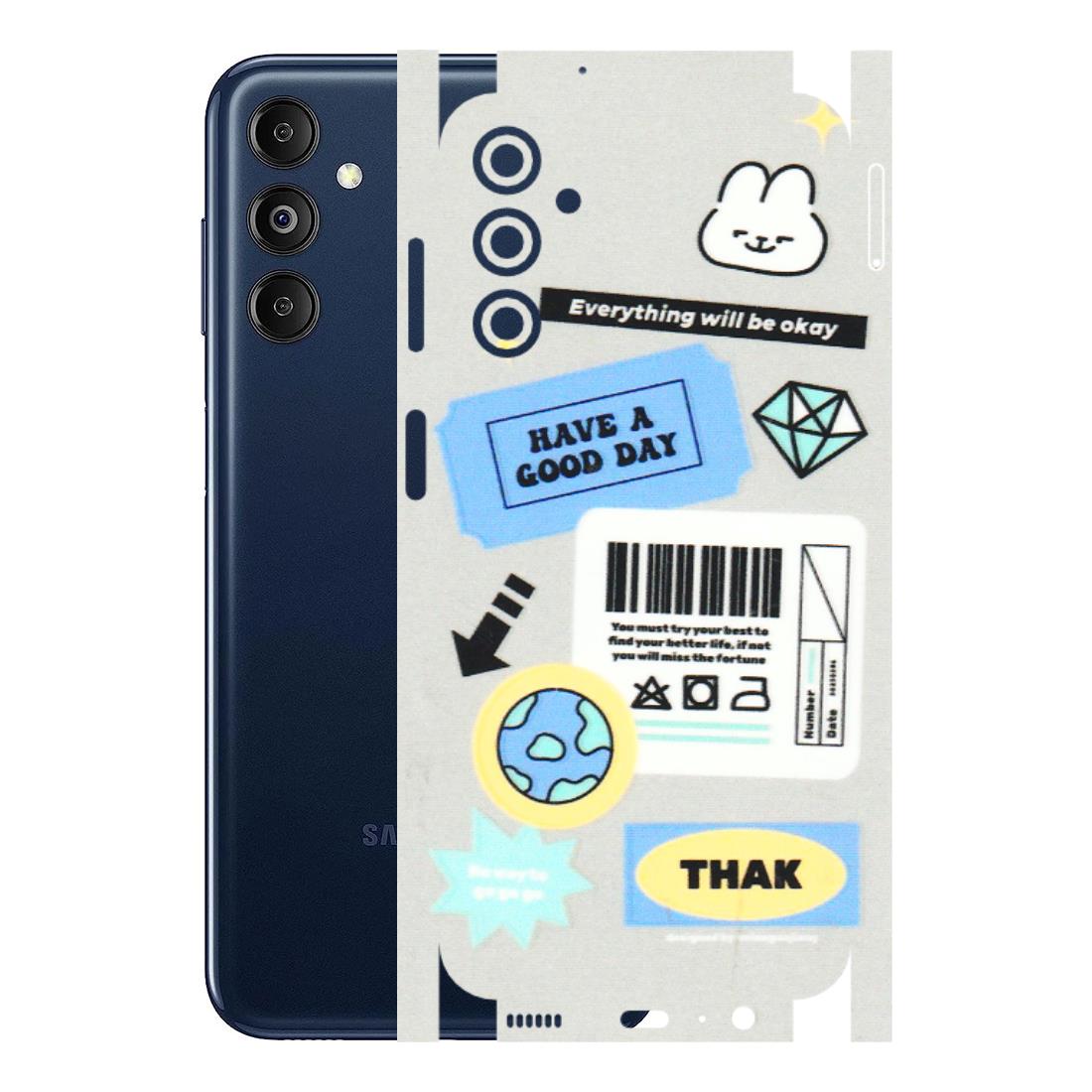 Samsung M/F/Note/Flip and C Phone Skins (All Models) - Will Be Okay Design - 3D Embossed Finish (L-316) Samsung Galaxy M14 (5G)