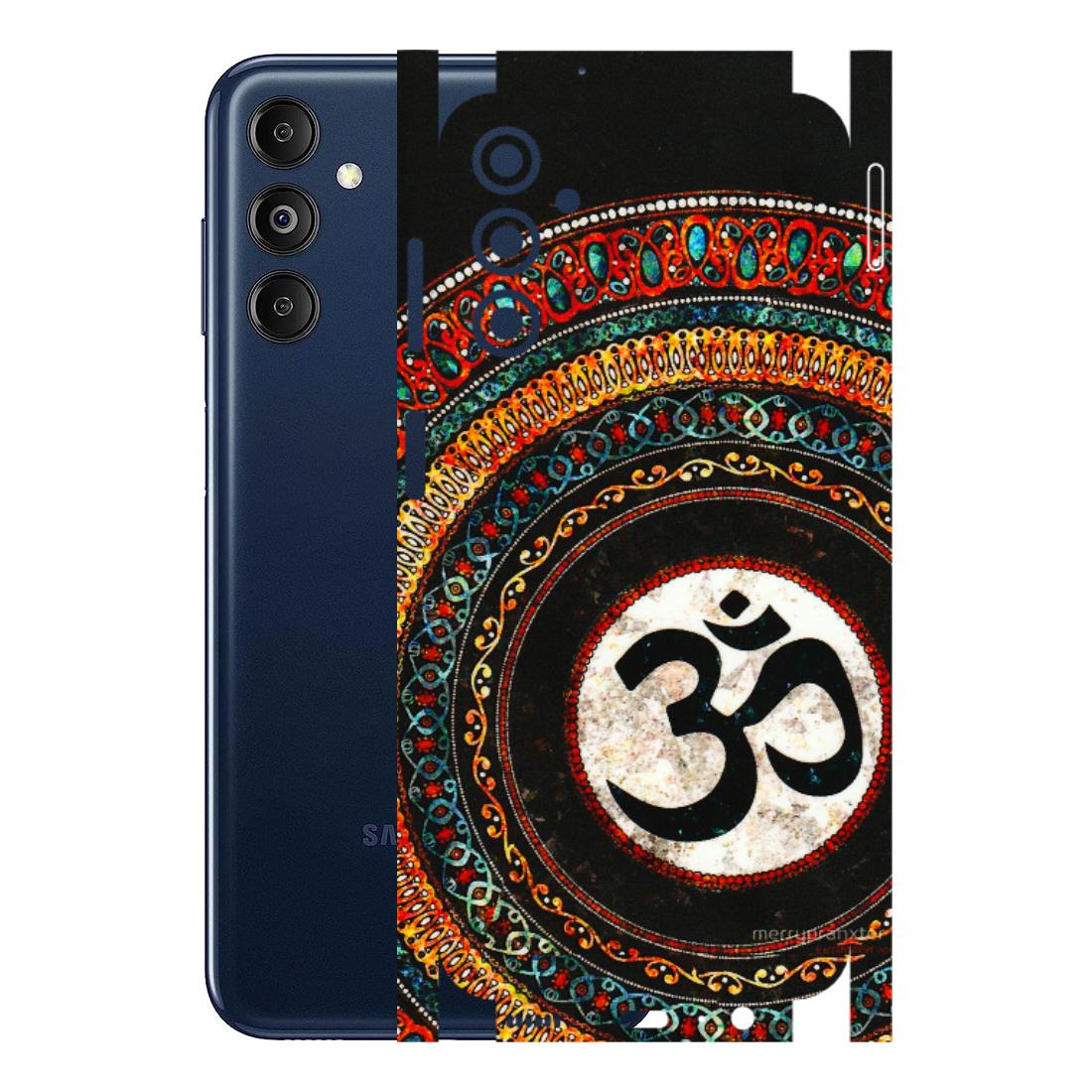 Samsung M/F/Note/Flip and C Phone Skins (All Models) - Aum Chant Abstract - 3D Embossed Finish (L-42) Samsung Galaxy M14 (5G)