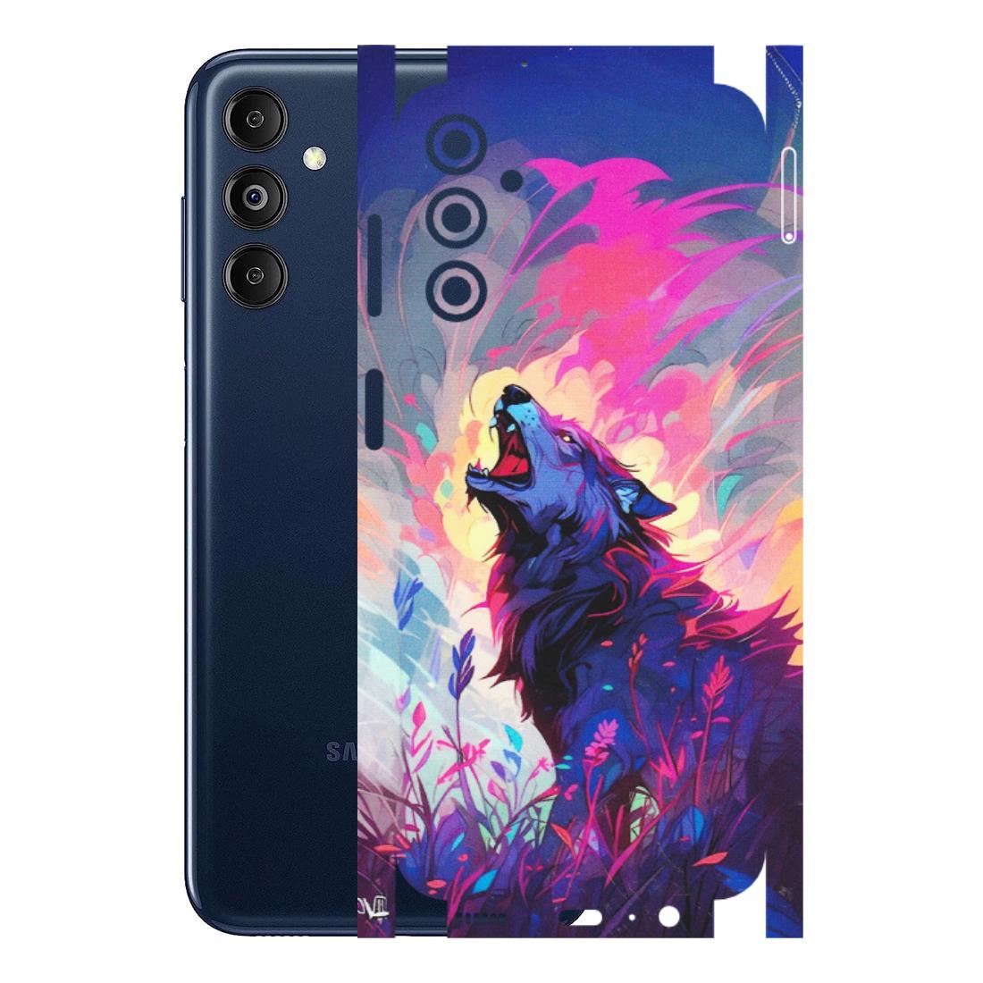 Samsung M/F/Note/Flip and C Phone Skins (All Models) - New Wild Wolf Abstract - Matte Finish (M-125) Samsung Galaxy M14 (5G)