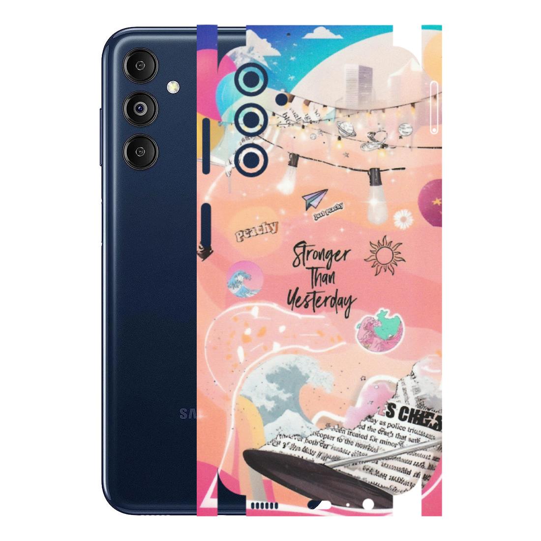 Samsung M/F/Note/Flip and C Phone Skins (All Models) - Stronger Then Yesterday - Matte Finish (M-128) Samsung Galaxy M14 (5G)