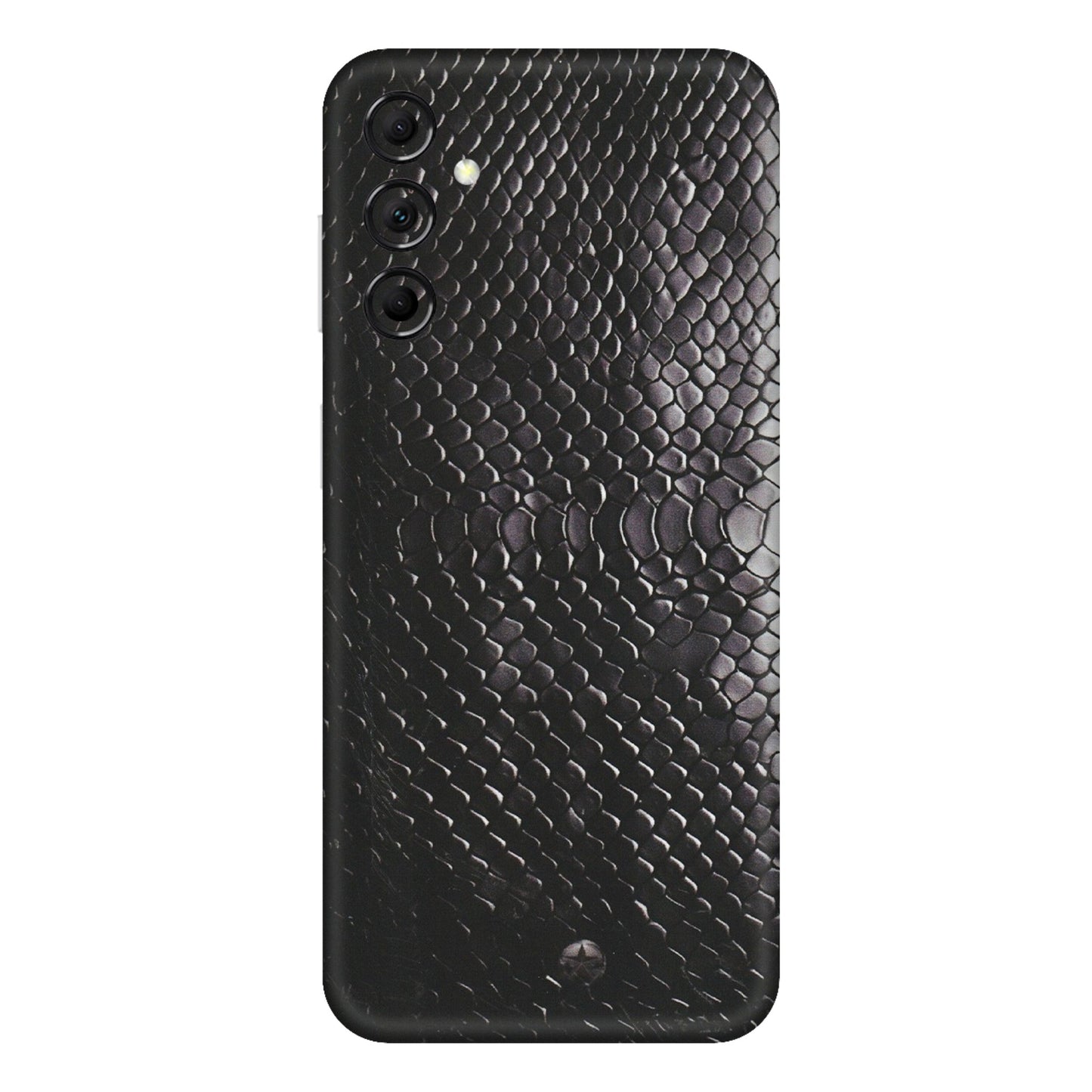 Samsung M/F/Note/Flip and C Phone Skins (All Models) - Black Snack Leather - Matte Finish (M-147) Samsung Galaxy M14 (5G)